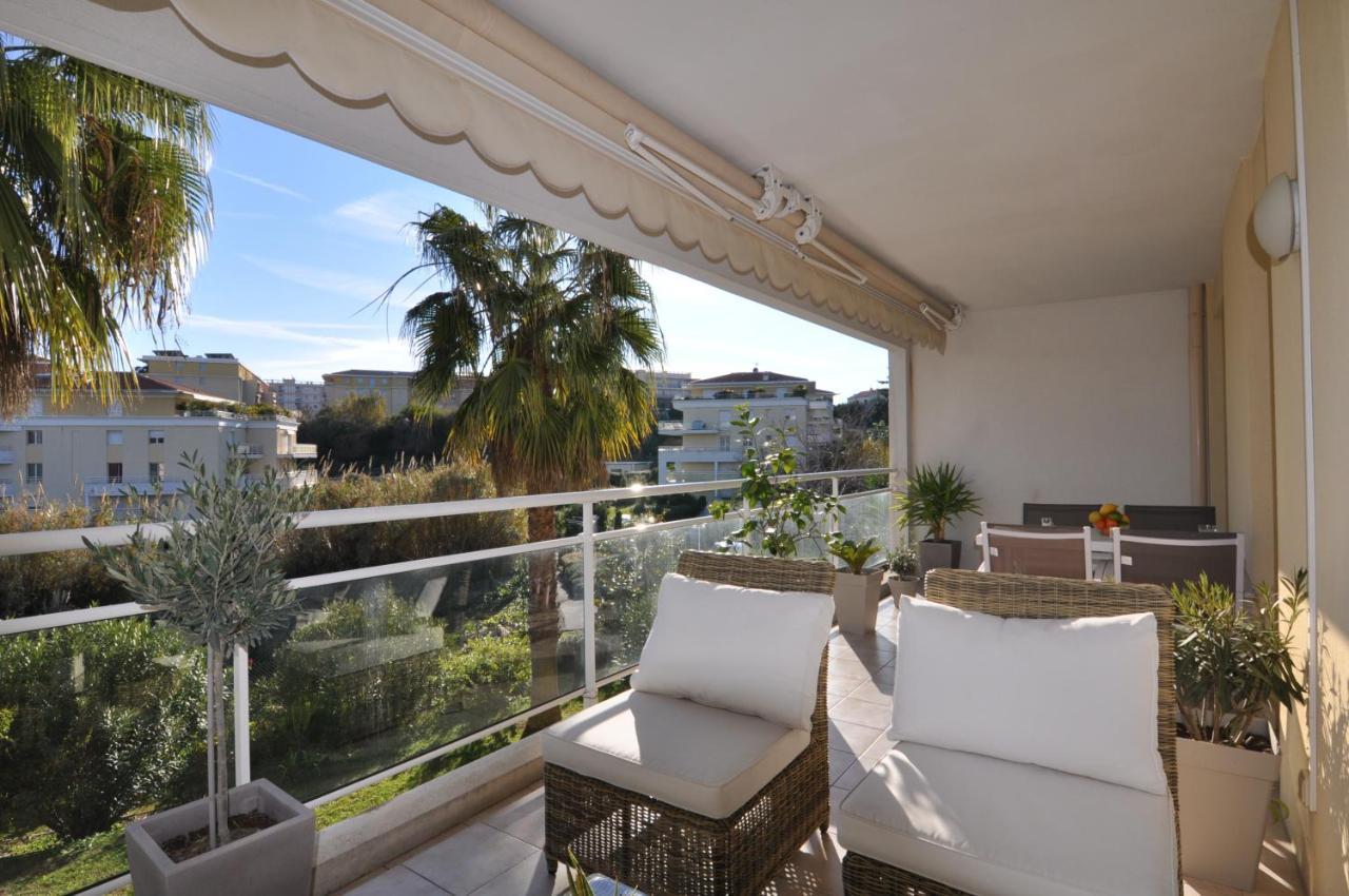 Elegant One-Bedroom Apartment With Swimming Pool - Stayinantibes - Le Vallon Экстерьер фото