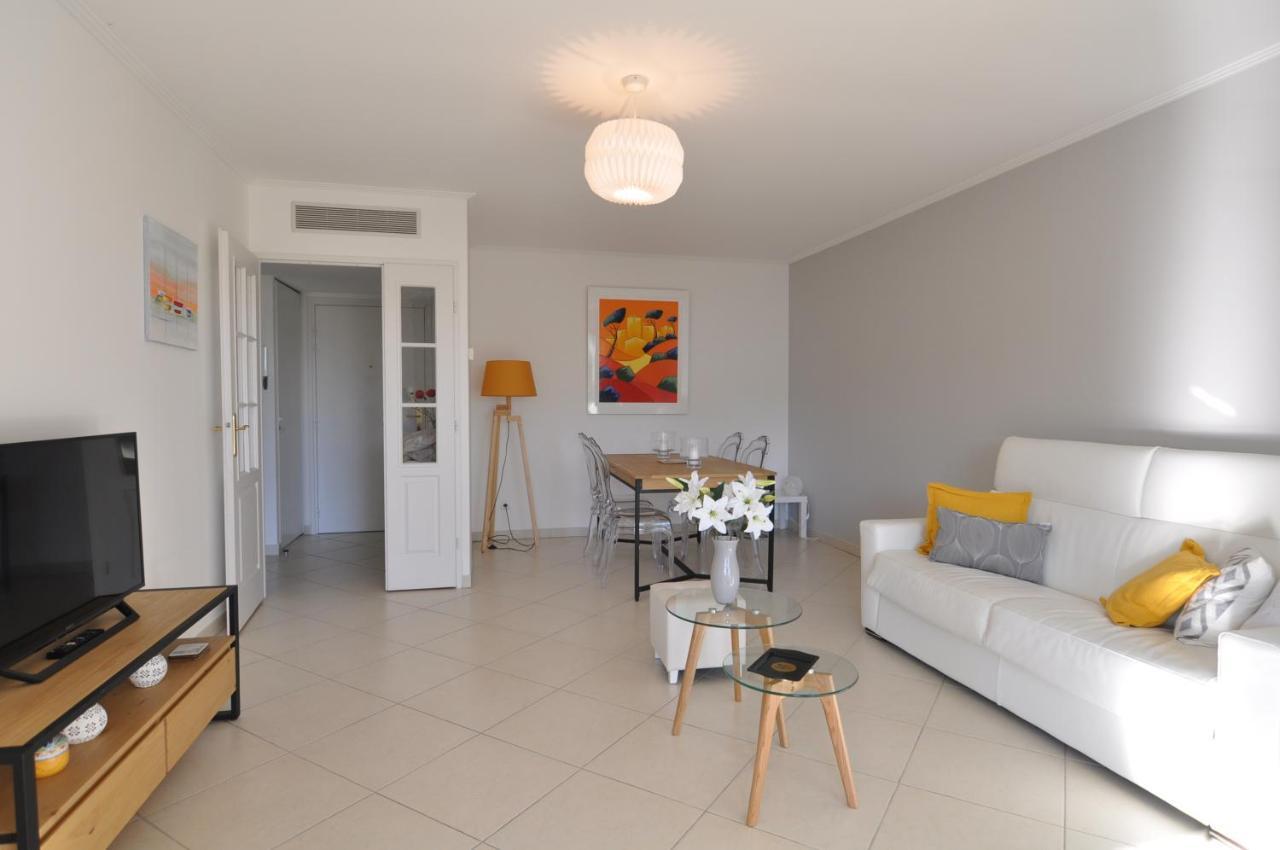 Elegant One-Bedroom Apartment With Swimming Pool - Stayinantibes - Le Vallon Экстерьер фото